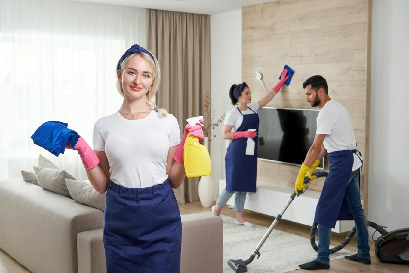 usługa sprzątania mieszkań